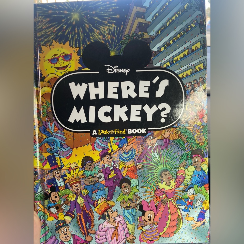 Disney : Where's Mickey? by Emma Drage (2019, Picture Book) HardCover Pre-owned